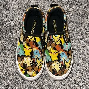Ground Up Pokemon slip on sneakers boys toddler size 12